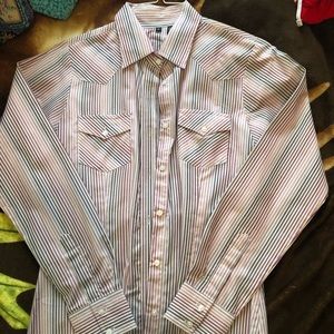 Button up western shirt